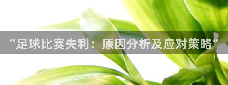 “足球比赛失利：原因分析及应对策略”